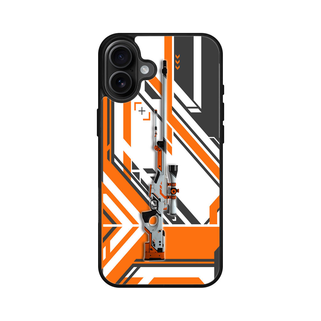 AWP Asiimov iPhone 16 / 16 Plus Case