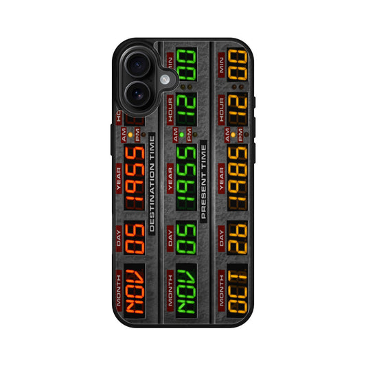 Back To The Future Time Circuits iPhone 16 / 16 Plus Case