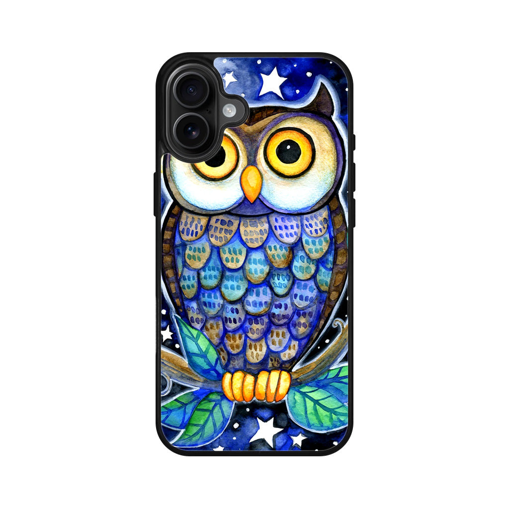 Bedtime Owl iPhone 16 / 16 Plus Case