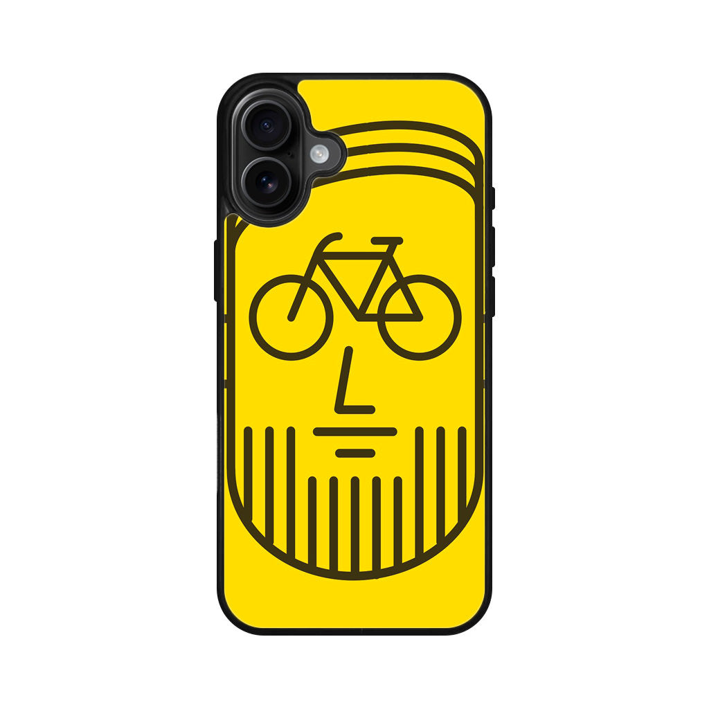 Bike Face iPhone 16 / 16 Plus Case