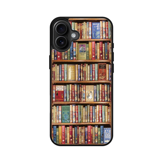 Bookshelf Library iPhone 16 / 16 Plus Case