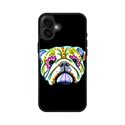 Colorful Bulldog Art iPhone 16 / 16 Plus Case