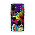 Colorful Chihuahua iPhone 16 / 16 Plus Case