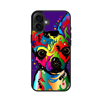 Colorful Chihuahua iPhone 16 / 16 Plus Case