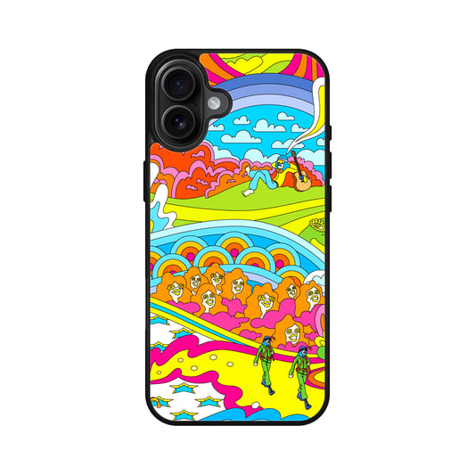 Colorful Doodle iPhone 16 / 16 Plus Case