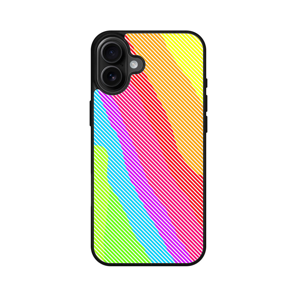 Colorful Stripes iPhone 16 / 16 Plus Case