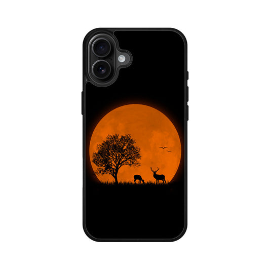 Deer Silhouette iPhone 16 / 16 Plus Case