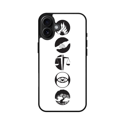 Divergent Factions iPhone 16 / 16 Plus Case