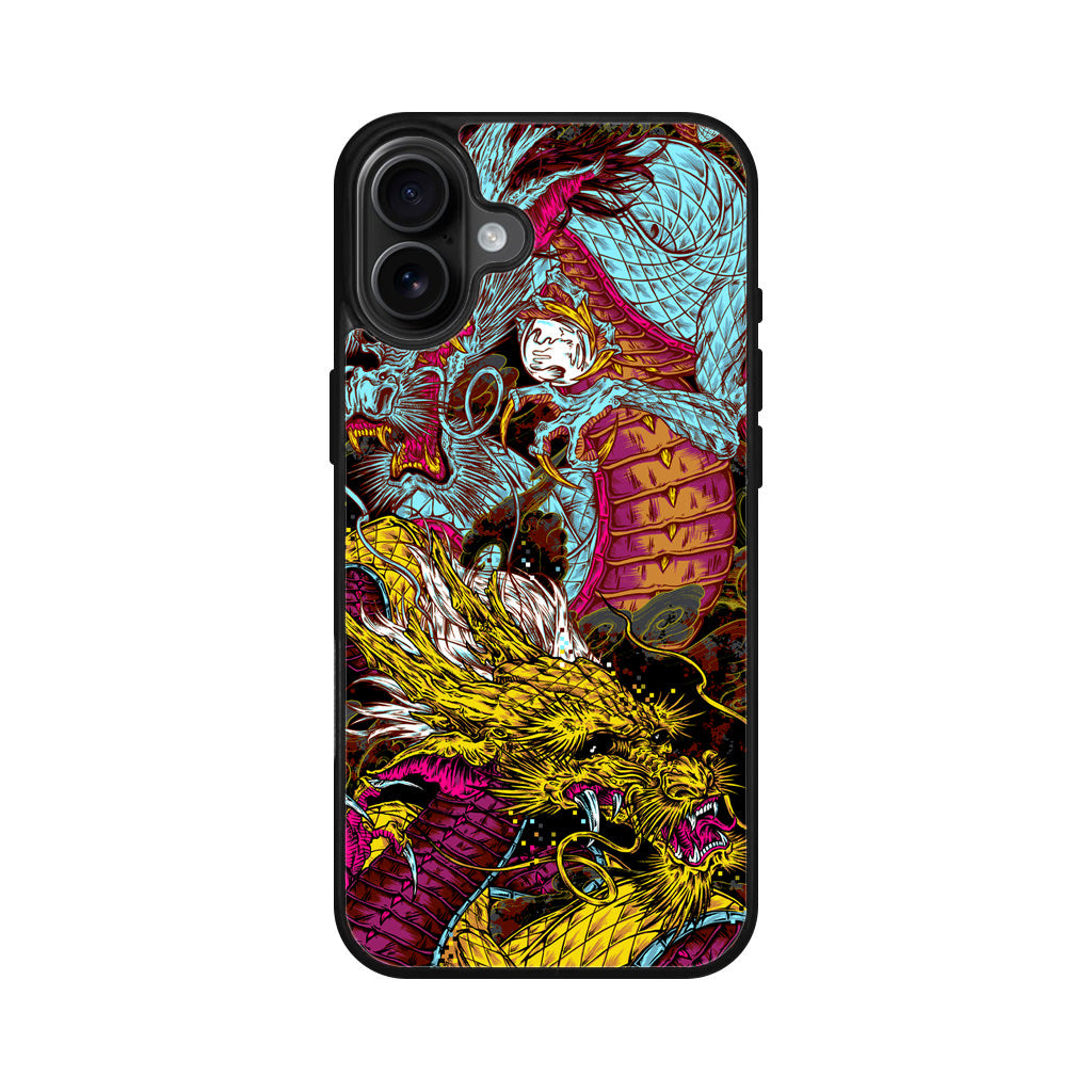 Double Dragons iPhone 16 / 16 Plus Case