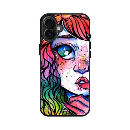 Eyes And Braids iPhone 16 / 16 Plus Case