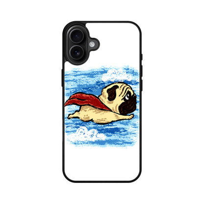 Flying Pug iPhone 16 / 16 Plus Case