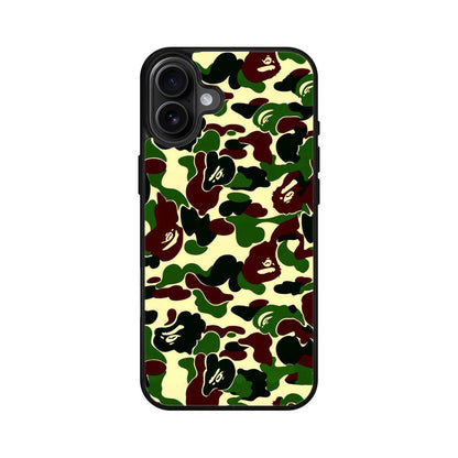 Forest Army Camo iPhone 16 / 16 Plus Case