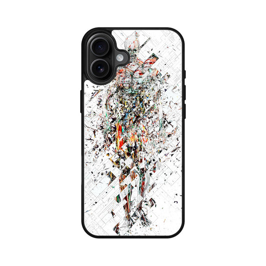 Fragmantacia Art Human Abstract iPhone 16 / 16 Plus Case