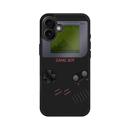 Game Boy Black Model iPhone 16 / 16 Plus Case