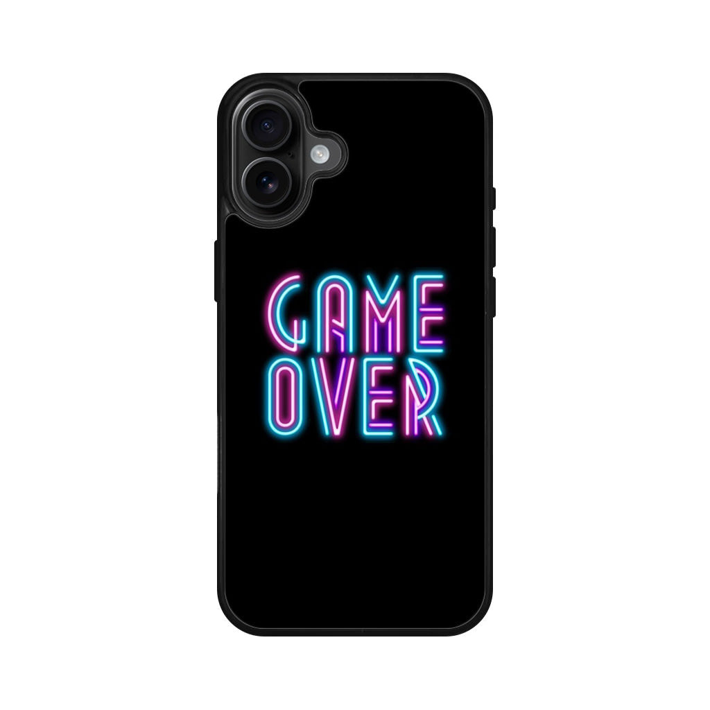 Game Over Neon iPhone 16 / 16 Plus Case