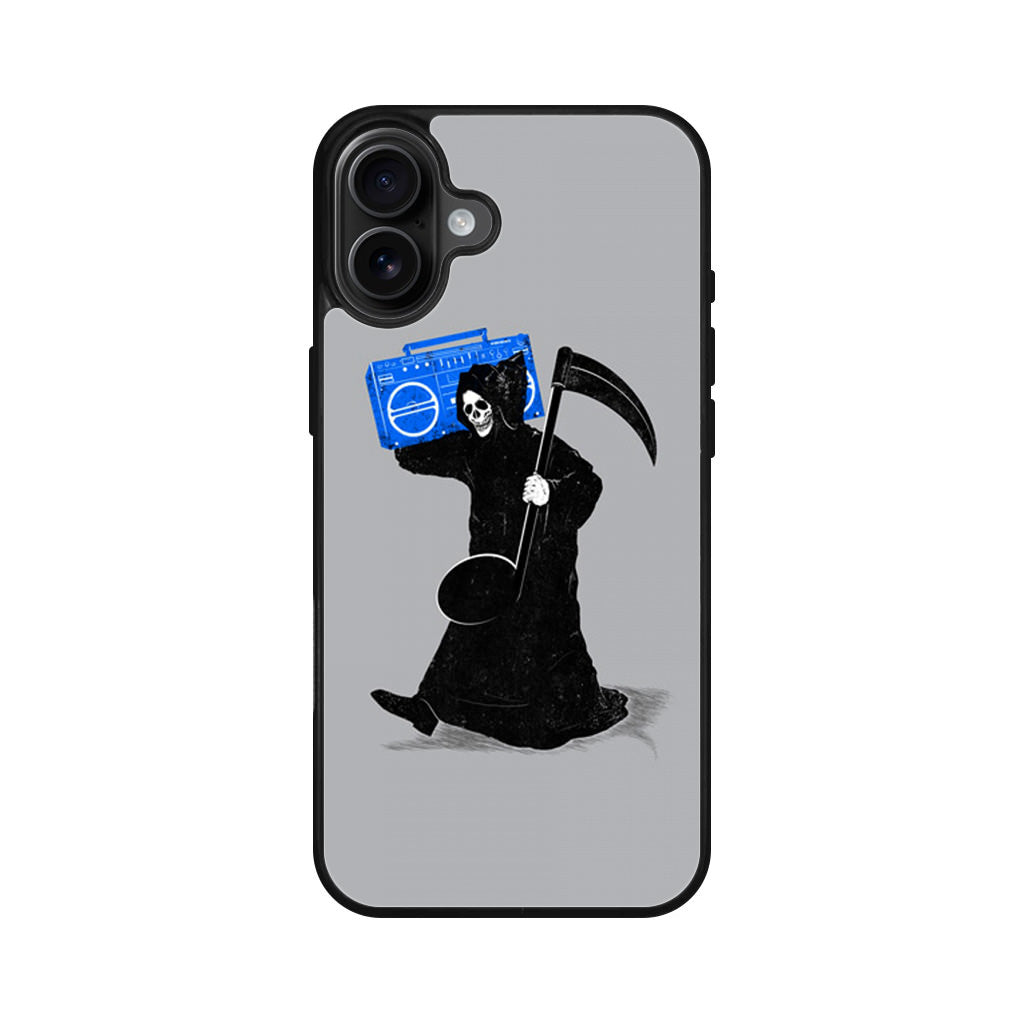 Grim Reaper Tape iPhone 16 / 16 Plus Case