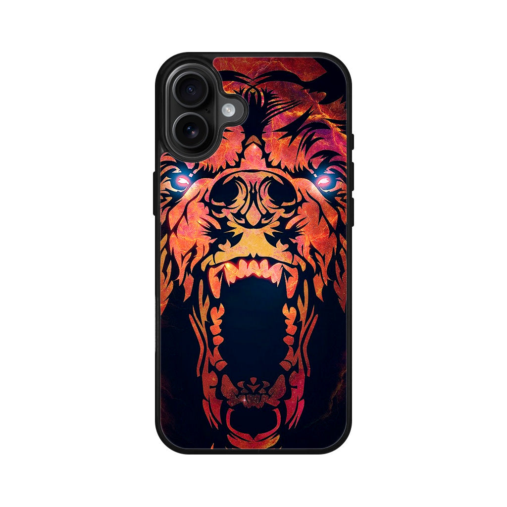 Grizzly Bear Art iPhone 16 / 16 Plus Case