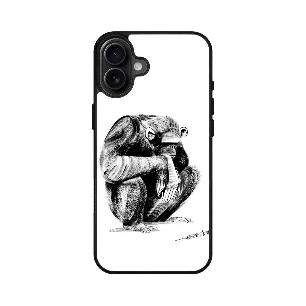 Guinea Chimp iPhone 16 / 16 Plus Case