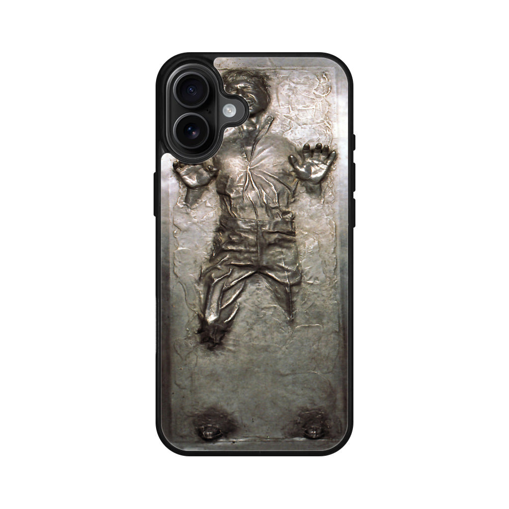 Han Solo in Carbonite iPhone 16 / 16 Plus Case