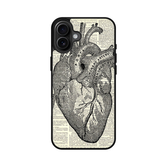 Heart Book Art iPhone 16 / 16 Plus Case