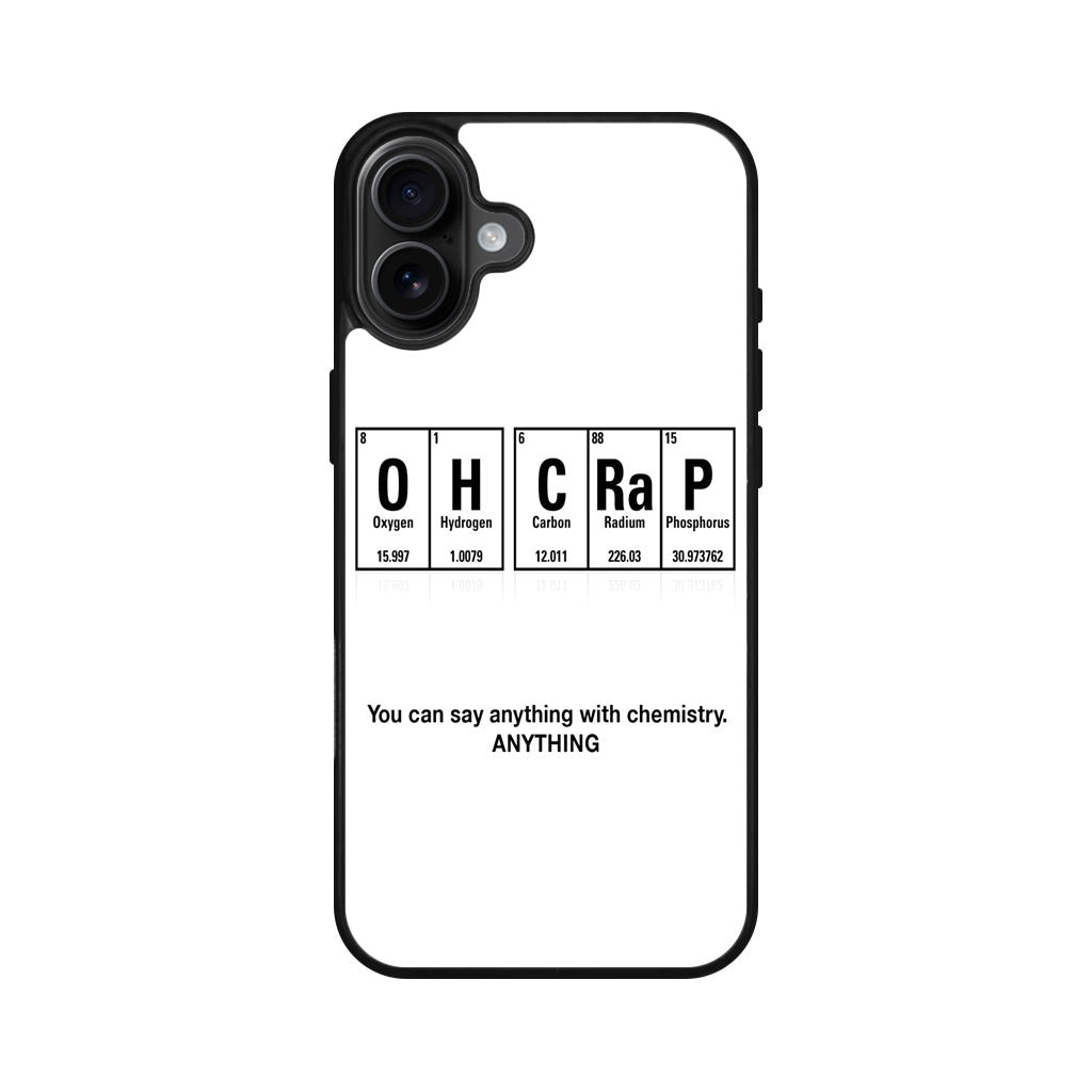 Humor Funny with Chemistry iPhone 16 / 16 Plus Case