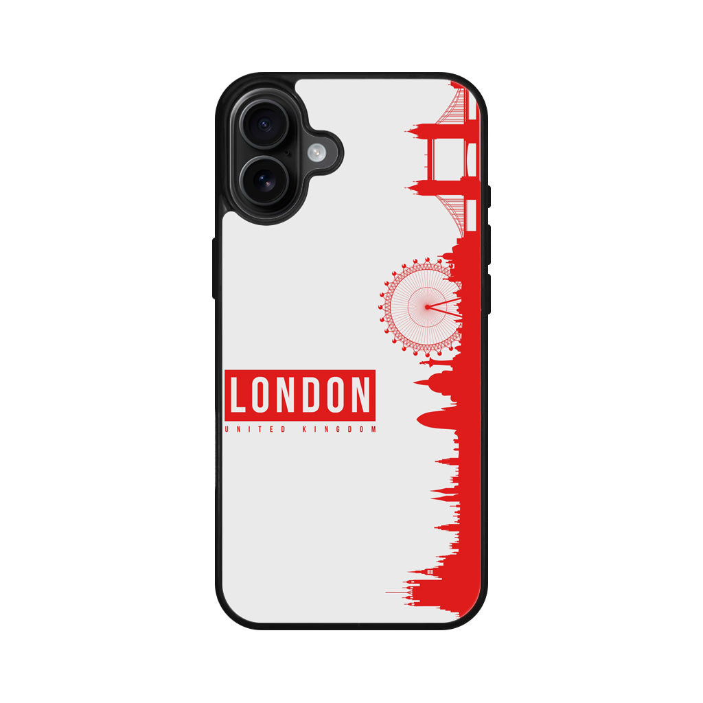 London Vector iPhone 16 / 16 Plus Case