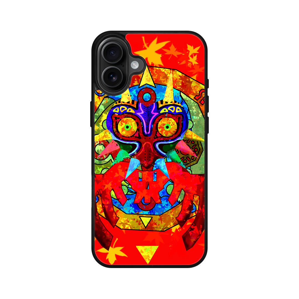 Majora Mask Fall iPhone 16 / 16 Plus Case