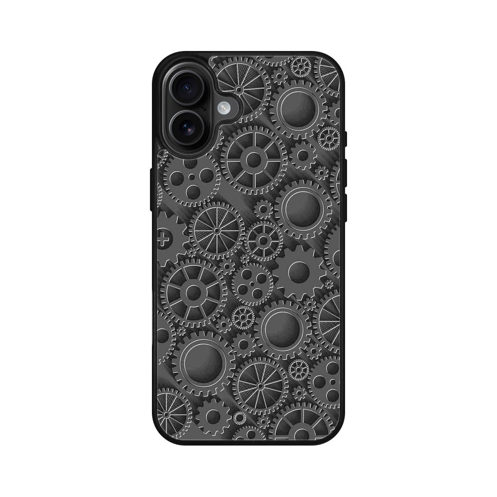 Mechanical Gears iPhone 16 / 16 Plus Case