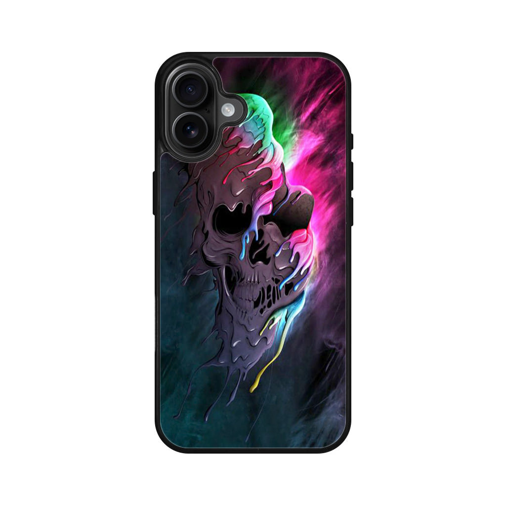 Melted Skull iPhone 16 / 16 Plus Case