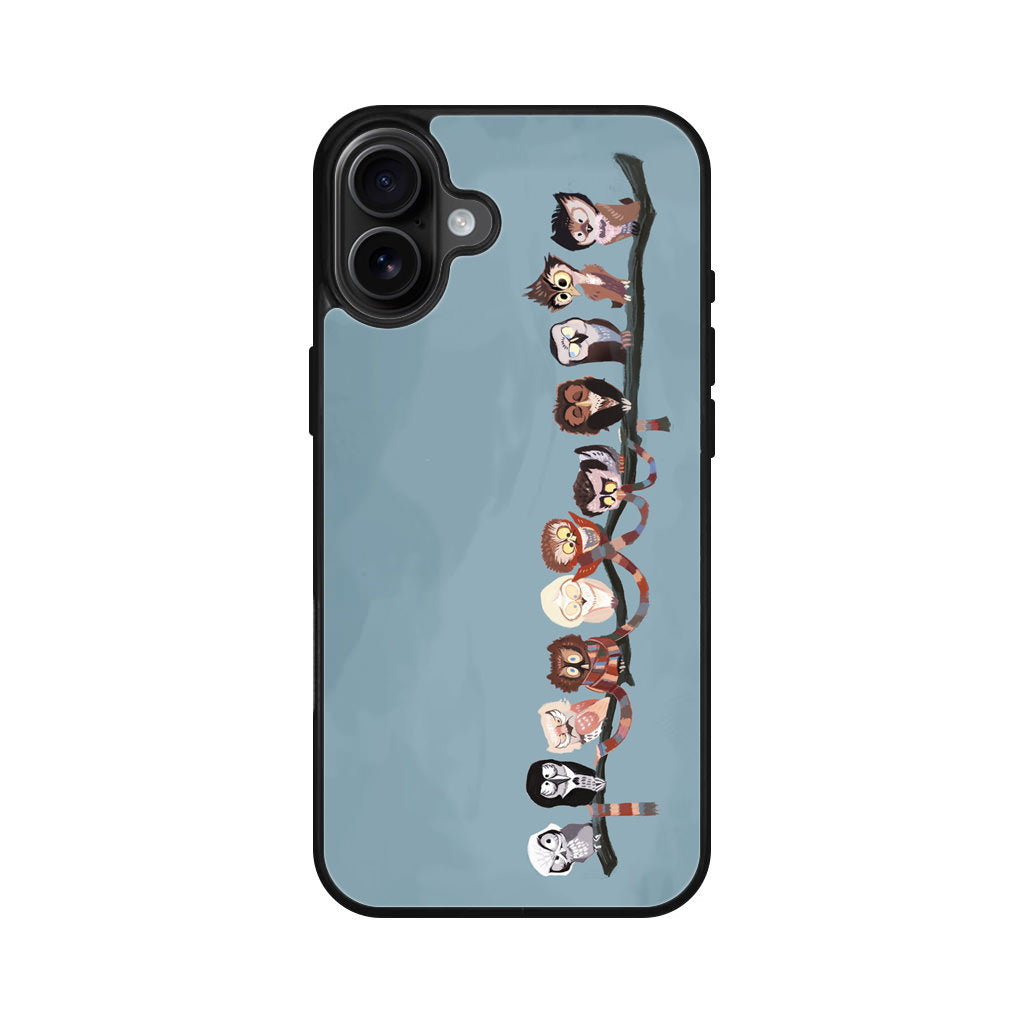 Owls on The Branch iPhone 16 / 16 Plus Case