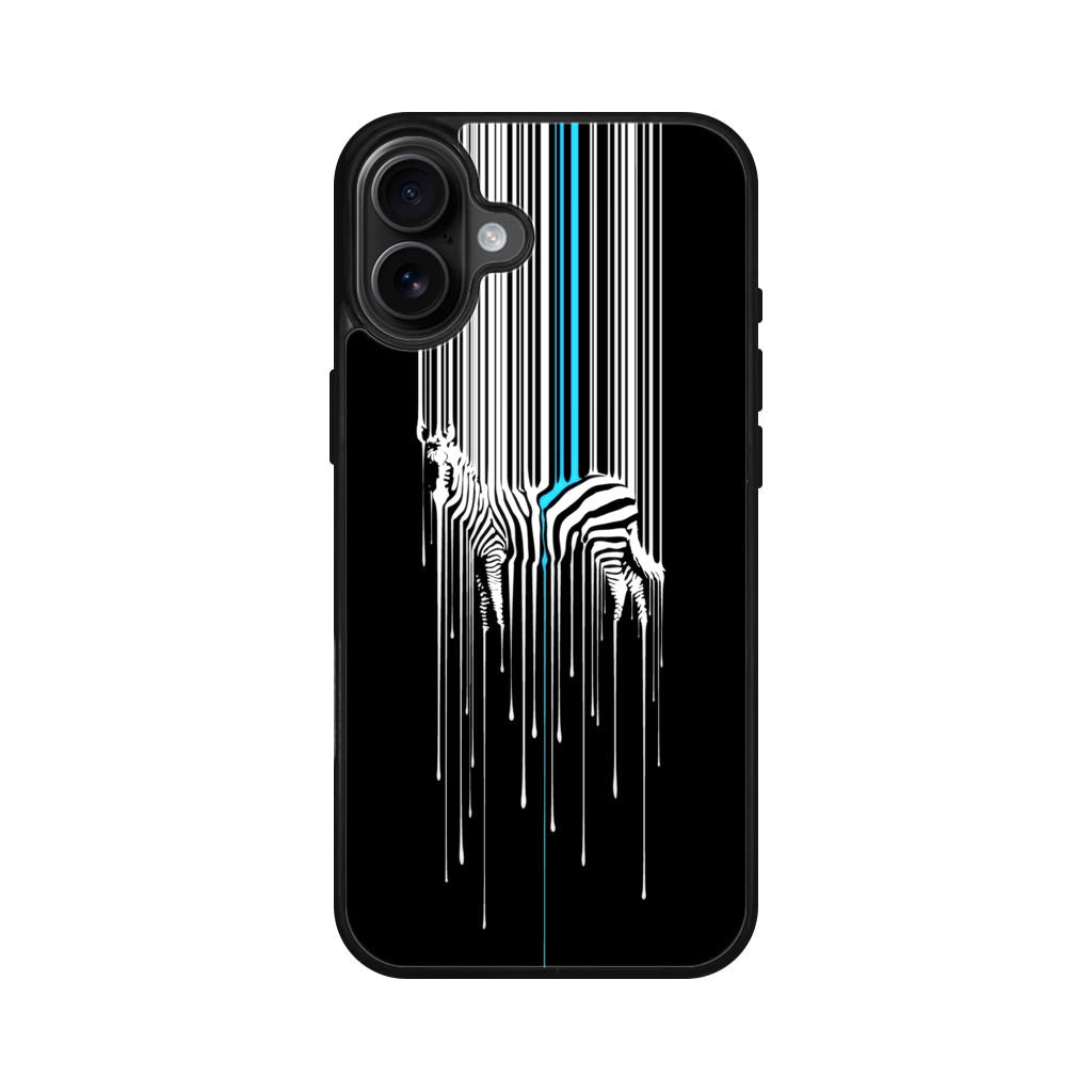 Painting Zebra iPhone 16 / 16 Plus Case