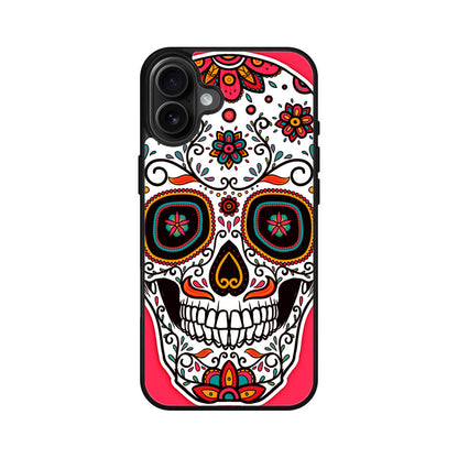 Pink Sugar Skull iPhone 16 / 16 Plus Case