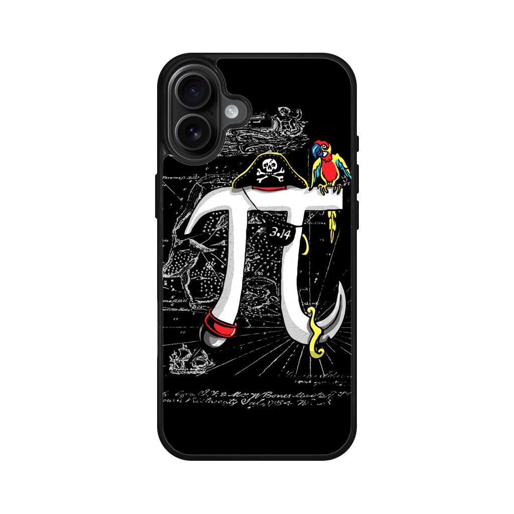 Pirate Pi iPhone 16 / 16 Plus Case