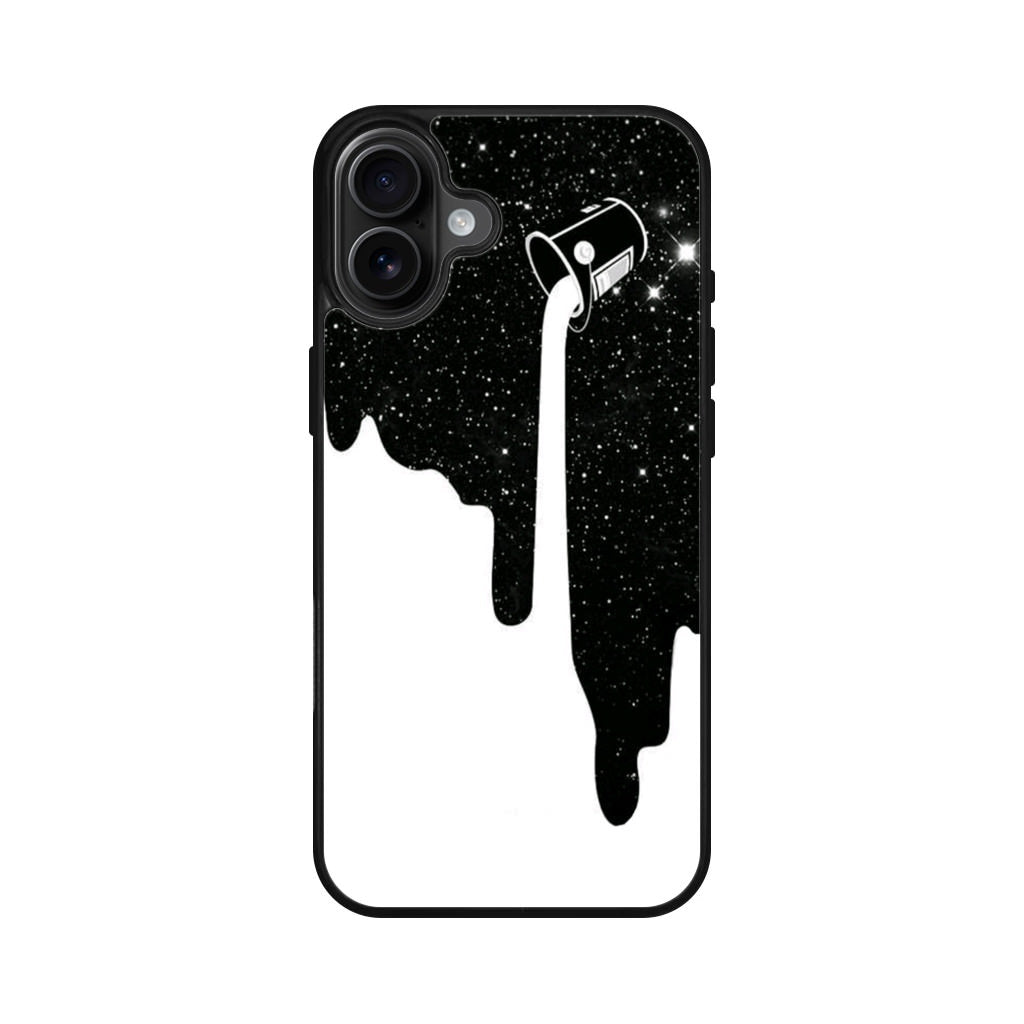 Pouring Milk Into Galaxy iPhone 16 / 16 Plus Case