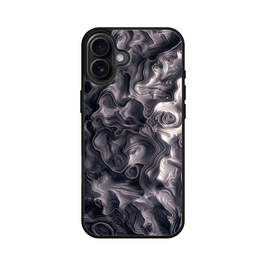 Quicksilver Abstract Art iPhone 16 / 16 Plus Case