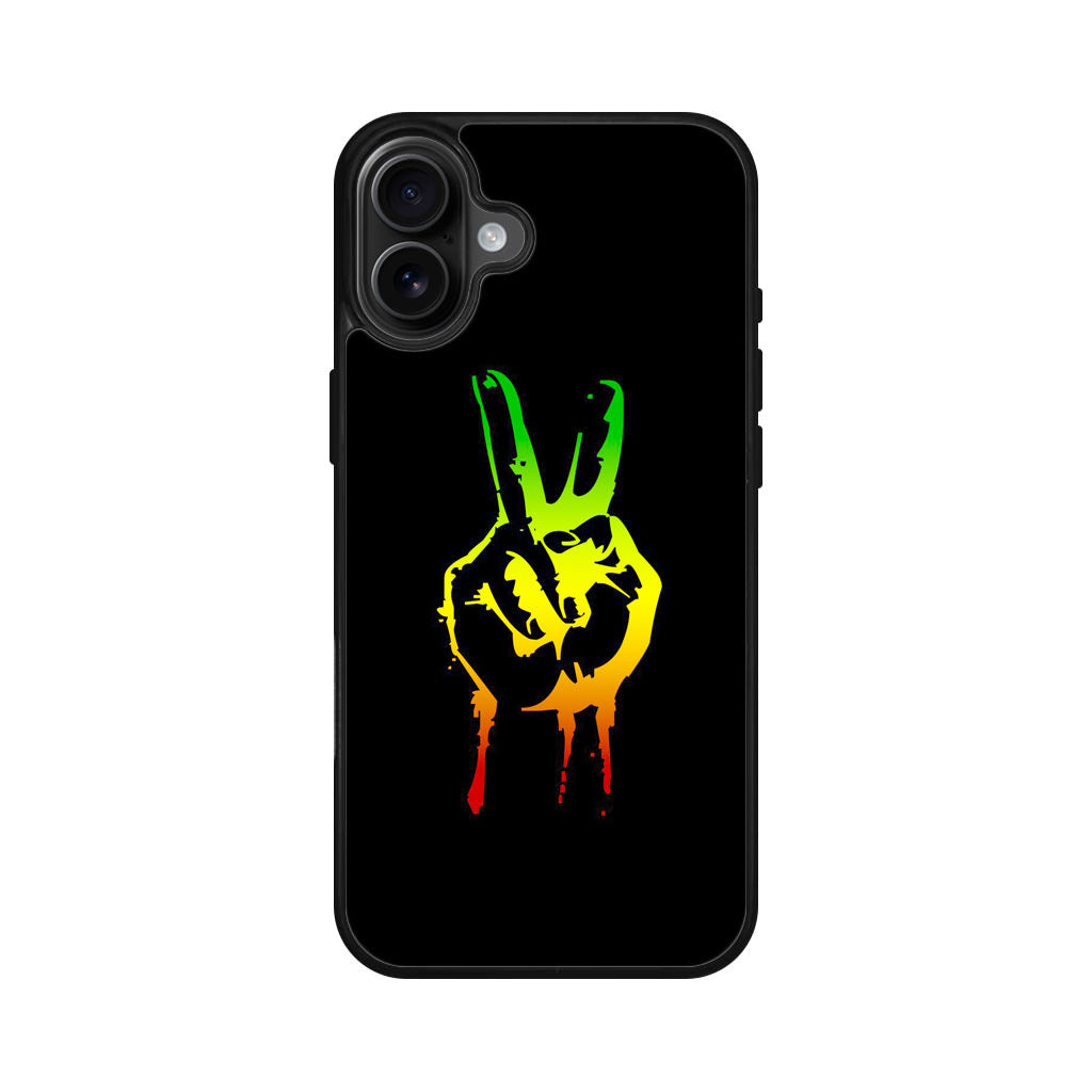 Reggae Peace iPhone 16 / 16 Plus Case