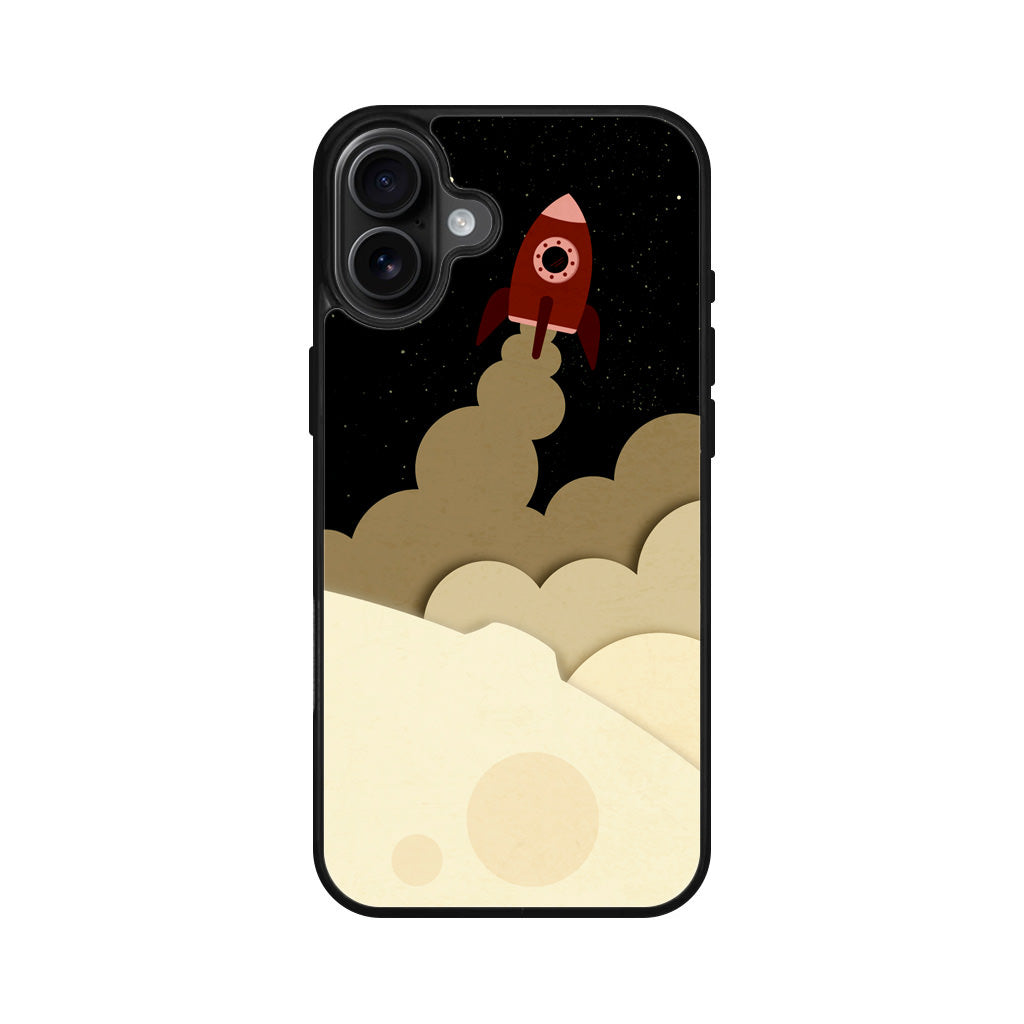 Rocket Ship iPhone 16 / 16 Plus Case