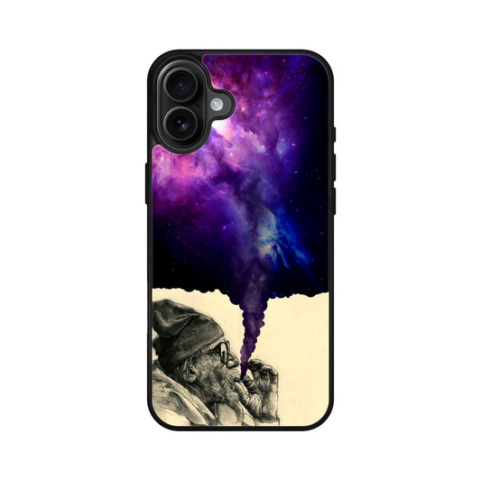 Smoking Galaxy iPhone 16 / 16 Plus Case