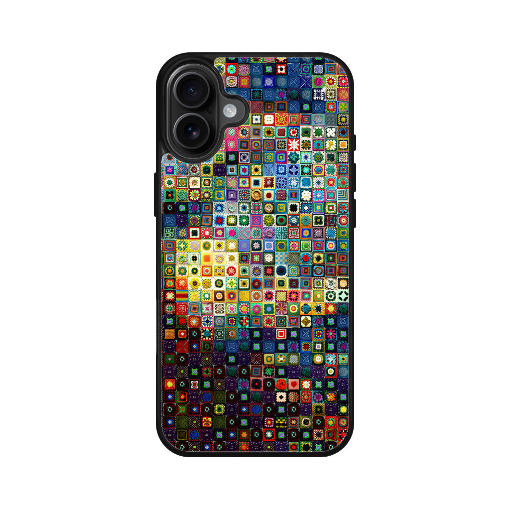 Starry Night Tiles iPhone 16 / 16 Plus Case