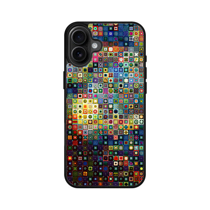 Starry Night Tiles iPhone 16 / 16 Plus Case