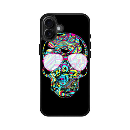 Stylish Skull iPhone 16 / 16 Plus Case