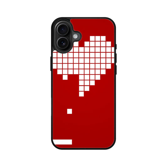 Tetris Heart iPhone 16 / 16 Plus Case