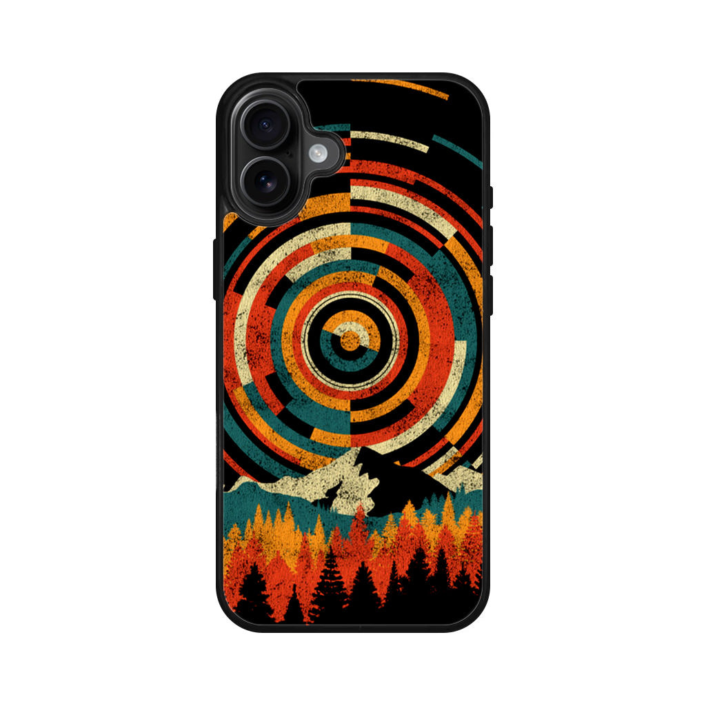 The Geometry Of Sunrise iPhone 16 / 16 Plus Case