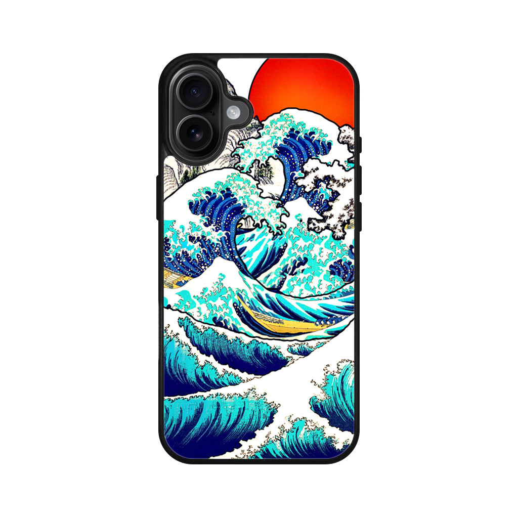 The Great Wave off Kanagawa iPhone 16 / 16 Plus Case