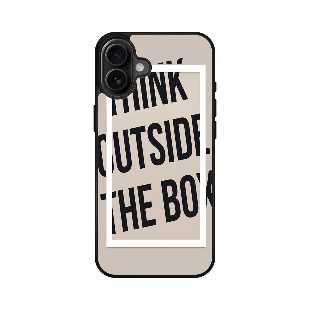 Think Outside The Box iPhone 16 / 16 Plus Case