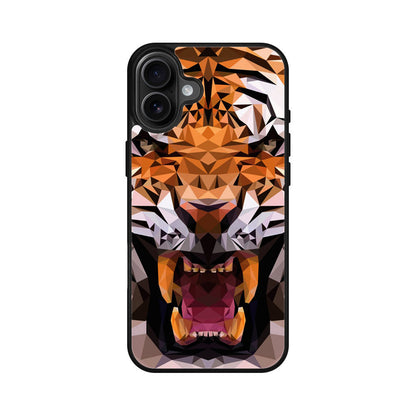 Tiger Polygon iPhone 16 / 16 Plus Case