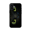 Toothless Dragon Eyes Close Up iPhone 16 / 16 Plus Case