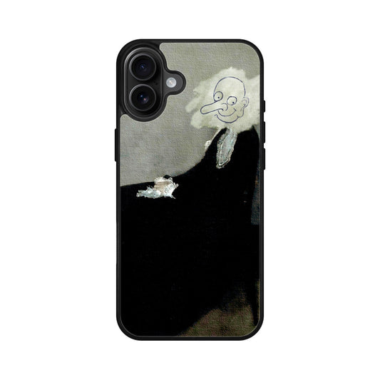 Whistler's Mother by Mr. Bean iPhone 16 / 16 Plus Case