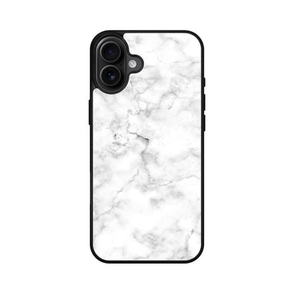 White Marble iPhone 16 / 16 Plus Case