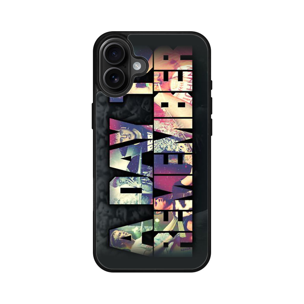 A Day To Remember iPhone 16 / 16 Plus Case